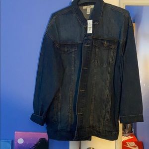 NWT Oversized Refuge Jean Jacket